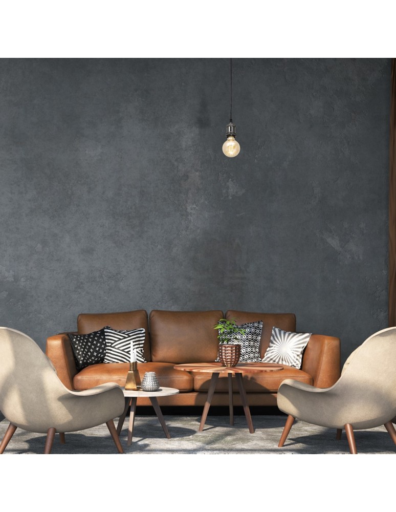 Pendant lamps bulbs - Milagro EDISON pendant lamp Black 1xE27 MLP6515 - product kolory-swiatla.pl 8