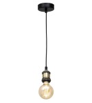Pendant lamps bulbs - Milagro EDISON pendant lamp Black/MOSCOW 1xE27 MLP6516 - product 2