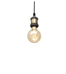 Pendant lamps bulbs - Milagro EDISON pendant lamp Black/MOSCOW 1xE27 MLP6516 - product 4