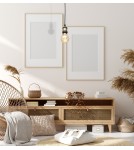 Pendant lamps bulbs - Milagro EDISON pendant lamp Black/MOSCOW 1xE27 MLP6516 - product 6