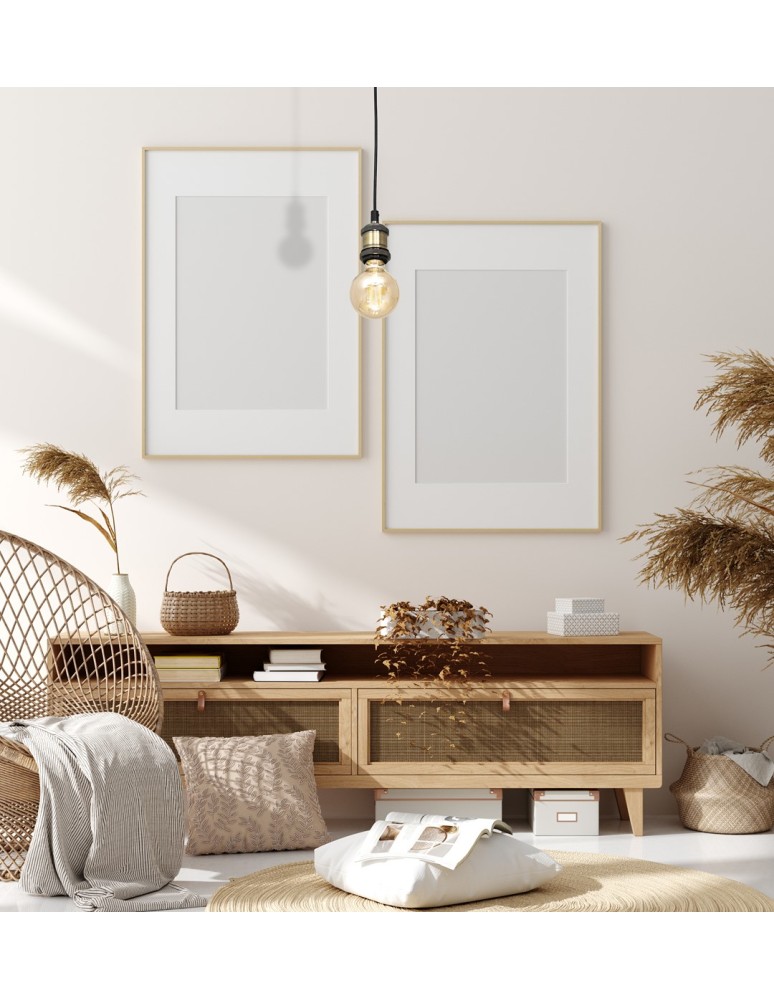 Pendant lamps bulbs - Milagro EDISON pendant lamp Black/MOSCOW 1xE27 MLP6516 - product kolory-swiatla.pl 6