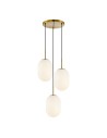 Milagro ALIAS GOLD pendant lamp 3xE14 circle ML0315