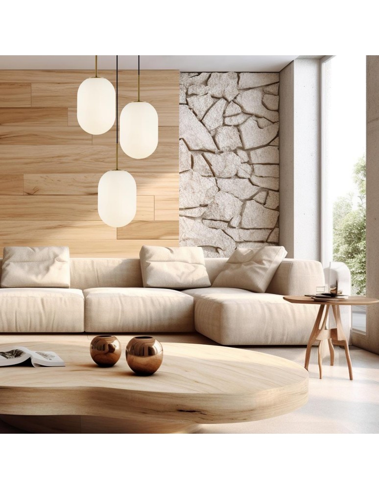 Triple pendant lamps - Milagro ALIAS GOLD pendant lamp 3xE14 circle ML0315 - product kolory-swiatla.pl 3