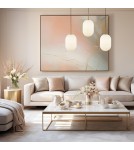 Pendant lamps on a strip - Milagro ALIAS GOLD 3xE14 pendant lamp ML0316 - product 3