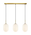 Pendant lamps on a strip - Milagro ALIAS GOLD 3xE14 pendant lamp ML0316 - product 6