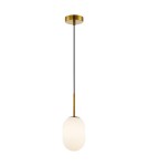 Single pendant lamps - Milagro Pendant lamp ALIAS GOLD 1xE14 fi 120 ML0317 - product 6