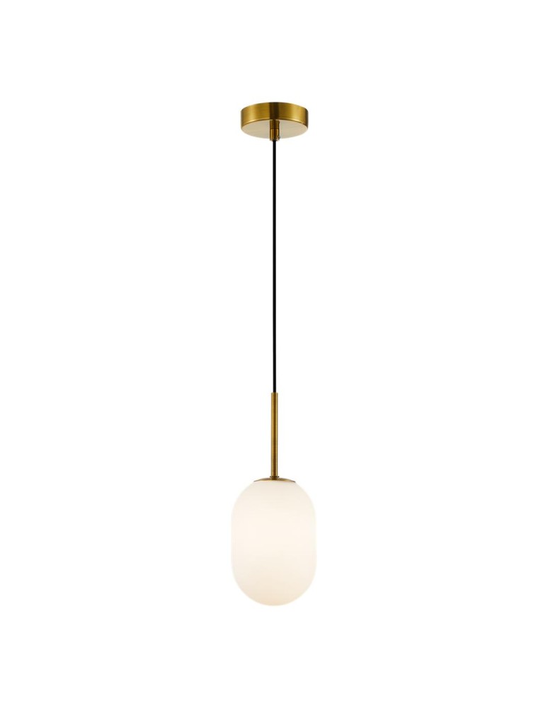 Single pendant lamps - Milagro Pendant lamp ALIAS GOLD 1xE14 fi 120 ML0317 - product kolory-swiatla.pl 6