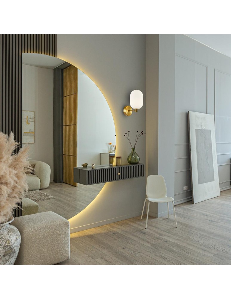 Wall lamps spheres - Milagro Wall lamp ALIAS GOLD 1xE14 ML0319 - product kolory-swiatla.pl 4