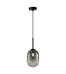 Pendant lamps spheres - Milagro Pendant lamp ALIAS BLACK 1xE14 fi 120 ML0322 - product 1