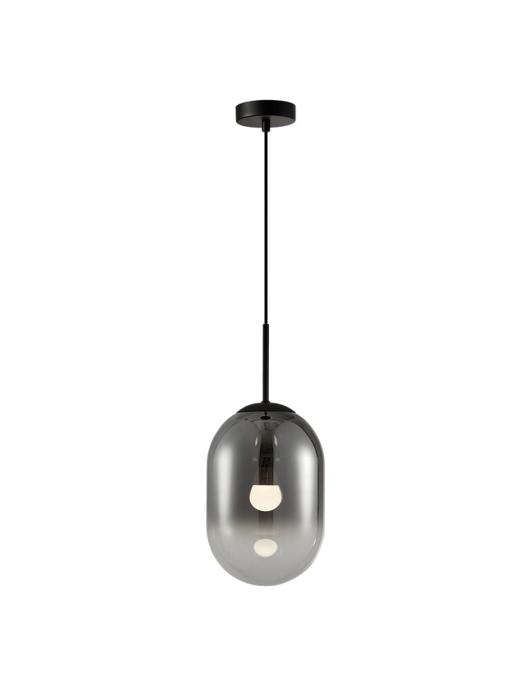 Pendant lamps spheres - Milagro Pendant lamp ALIAS BLACK 1xE14 fi 240 ML0323 - product kolory-swiatla.pl 6