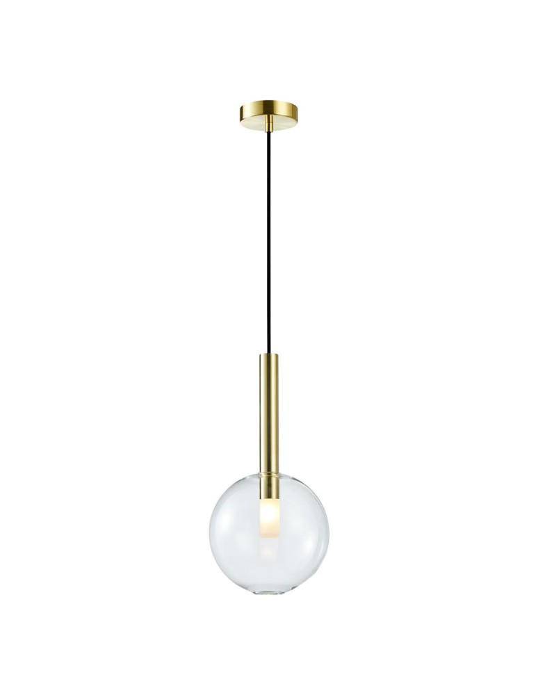 Pendant lamps spheres - Milagro NIKO GOLD pendant lamp 1xG9 fi 200 ML0328 - product kolory-swiatla.pl 1