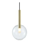 Pendant lamps spheres - Milagro NIKO GOLD pendant lamp 1xG9 fi 200 ML0328 - product 2