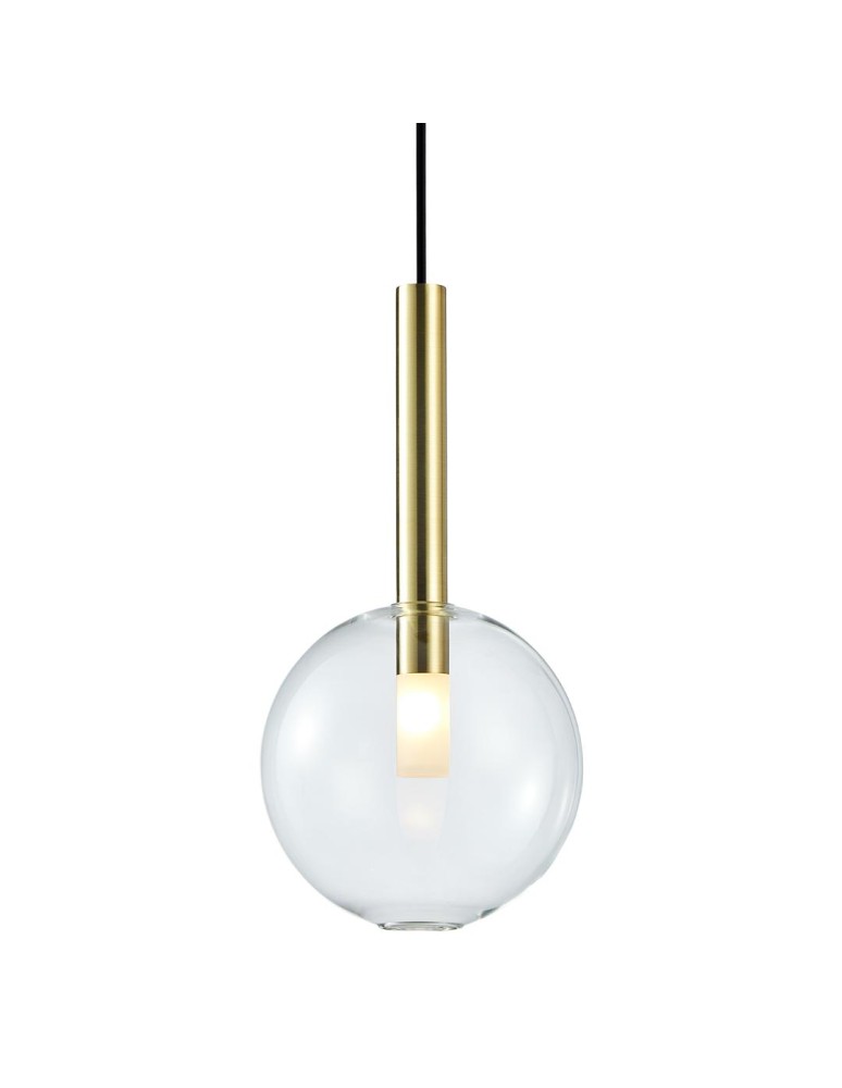 Pendant lamps spheres - Milagro NIKO GOLD pendant lamp 1xG9 fi 200 ML0328 - product kolory-swiatla.pl 2