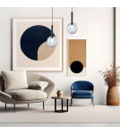 Pendant lamps spheres - Milagro NIKO BLACK pendant lamp 1xG9 fi 200 ML0329 - product 4