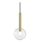 Pendant lamps spheres - Milagro NIKO GOLD pendant lamp 1xG9 fi 150 ML0330 - product 2
