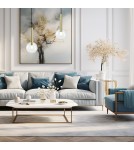 Pendant lamps spheres - Milagro NIKO GOLD pendant lamp 1xG9 fi 150 ML0330 - product 3