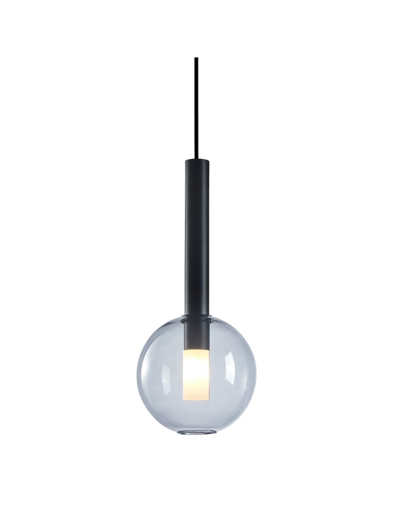 Pendant lamps spheres - Milagro NIKO BLACK pendant lamp 1xG9 fi 150 ML0331 - product kolory-swiatla.pl 2
