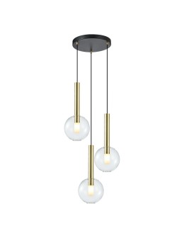 Milagro Lampa wisząca NIKO GOLD 3xG9 ML0332