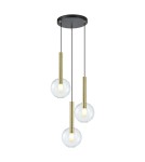 Triple pendant lamps - Milagro NIKO GOLD 3xG9 pendant lamp ML0332 - product 6