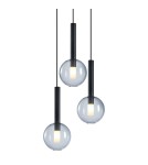 Triple pendant lamps - Milagro NIKO BLACK 3xG9 pendant lamp ML0333 - product 2