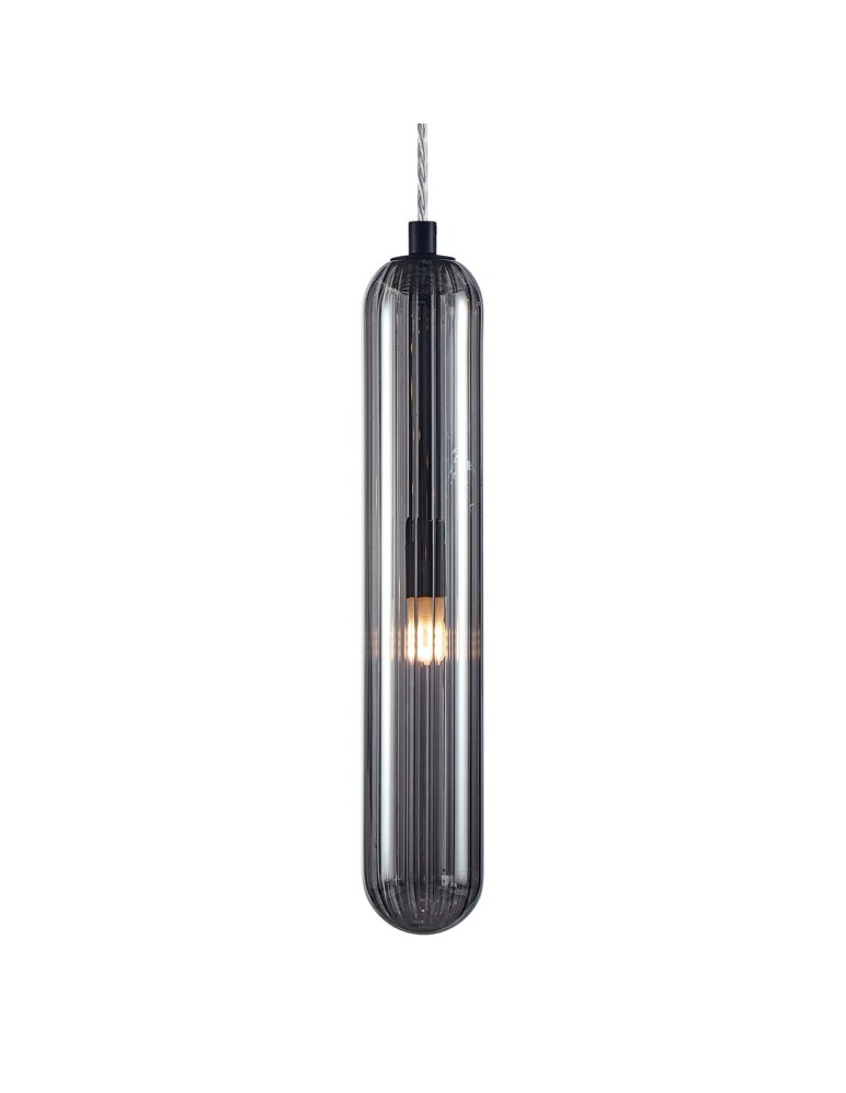 Single pendant lamps - Milagro PAX BLACK 1xG9 pendant lamp ML0337 - product kolory-swiatla.pl 2