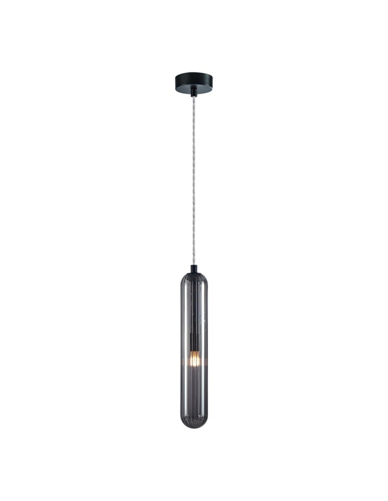 Single pendant lamps - Milagro PAX BLACK 1xG9 pendant lamp ML0337 - product kolory-swiatla.pl 6