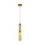 Single pendant lamps - Milagro PAX GOLD 1xG9 pendant lamp ML0338 - product 1