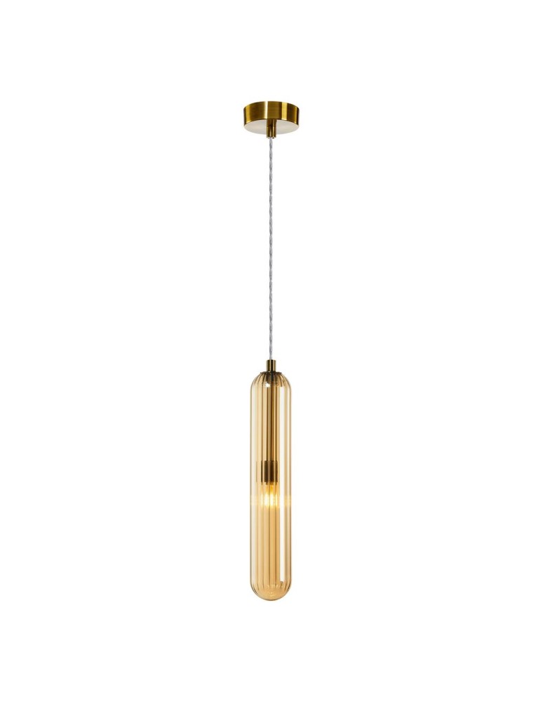 Single pendant lamps - Milagro PAX GOLD 1xG9 pendant lamp ML0338 - product kolory-swiatla.pl 1