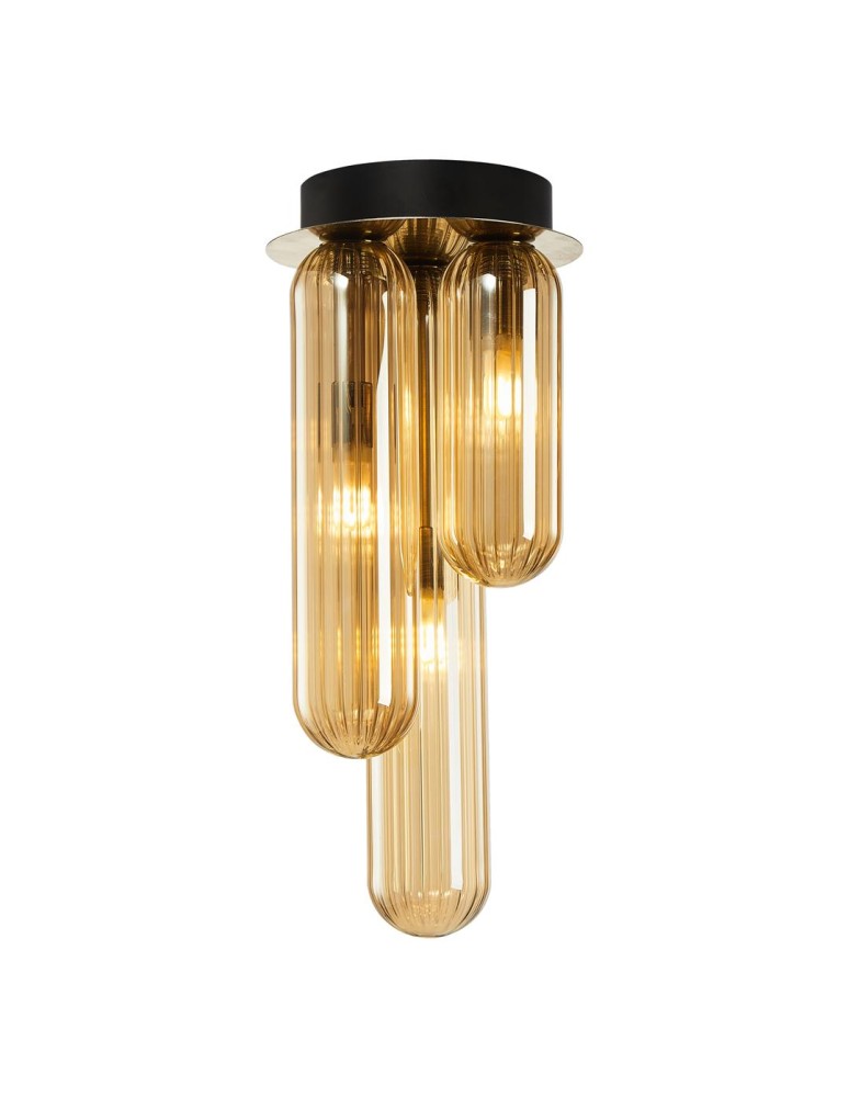 Loft ceiling lamps - industrial - Milagro PAX GOLD 3xG9 ML0340 ceiling lamp. - product kolory-swiatla.pl 1