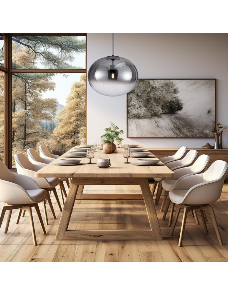 Single pendant lamps - Milagro CAMPANIA 1xE27 pendant lamp ML0341 - product kolory-swiatla.pl 3