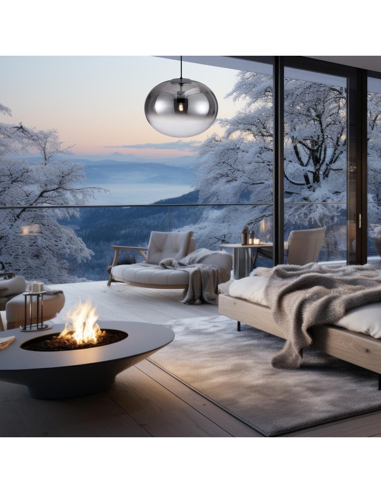 Single pendant lamps - Milagro CAMPANIA 1xE27 pendant lamp ML0341 - product kolory-swiatla.pl 4