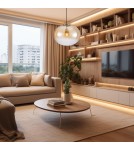 Single pendant lamps - Milagro CAMPANIA 1xE27 pendant lamp ML0342 - product 4