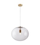Single pendant lamps - Milagro CAMPANIA 1xE27 pendant lamp ML0343 - product 1