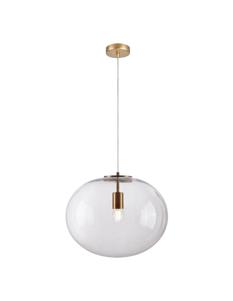 Single pendant lamps - Milagro CAMPANIA 1xE27 pendant lamp ML0343 - product kolory-swiatla.pl 1