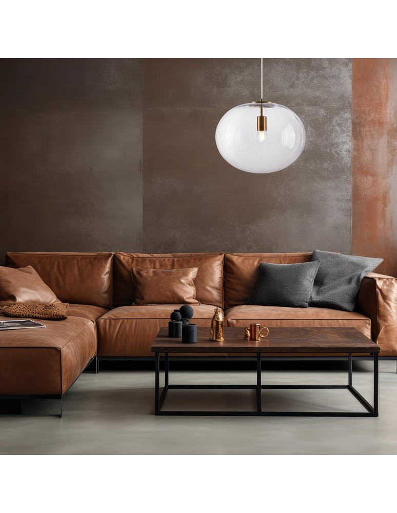 Single pendant lamps - Milagro CAMPANIA 1xE27 pendant lamp ML0343 - product kolory-swiatla.pl 4