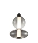 Designer pendant lamps - Milagro DAPHNE SMOKED 12W pendant lamp ML0344 - product 2