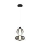 Designer pendant lamps - Milagro DAPHNE SMOKED 12W pendant lamp ML0344 - product 6