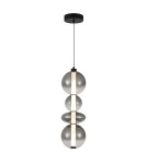 Designer pendant lamps - Milagro DAPHNE SMOKED 36W pendant lamp ML0347 - product 1