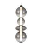 Designer pendant lamps - Milagro DAPHNE SMOKED 36W pendant lamp ML0347 - product 2