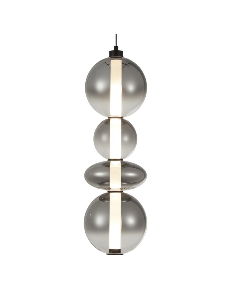 Designer pendant lamps - Milagro DAPHNE SMOKED 36W pendant lamp ML0347 - product kolory-swiatla.pl 2