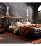 Designer pendant lamps - Milagro DAPHNE SMOKED 36W pendant lamp ML0347 - product 3