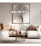 Pendant lamps over the island - Milagro DAPHNE SMOKED 40W pendant lamp ML0348 - product 3