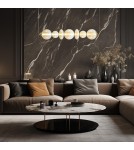 Pendant lamps over the island - Milagro DAPHNE AMBER 40W pendant lamp ML0349 - product 3