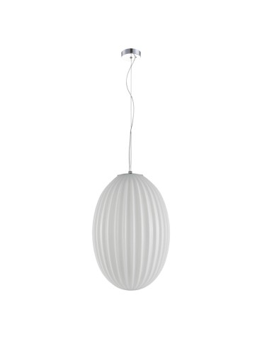 Milagro BRAGA WHITE 1xE27 pendant lamp ML0350