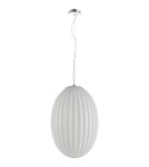 Single pendant lamps - Milagro BRAGA WHITE 1xE27 pendant lamp ML0350 - product 6