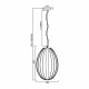 Milagro Lampa wisząca BRAGA SMOKED 1xE27 ML0351