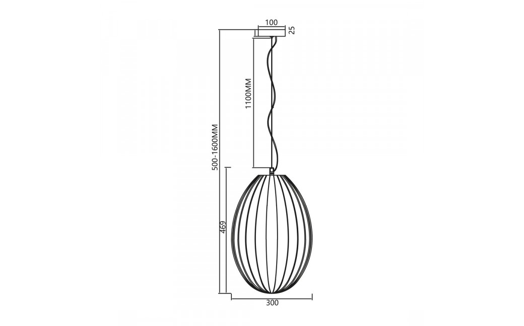 Milagro Lampa wisząca BRAGA SMOKED 1xE27 ML0351