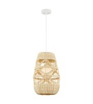 Boho pendant lamps - Milagro Pendant lamp ARONA NATURAL 1xG9 fi 250 ML0352 - product 1