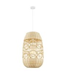 Boho pendant lamps - Milagro Pendant lamp ARONA NATURAL 1xE14 fi 400 ML0353 - product 1