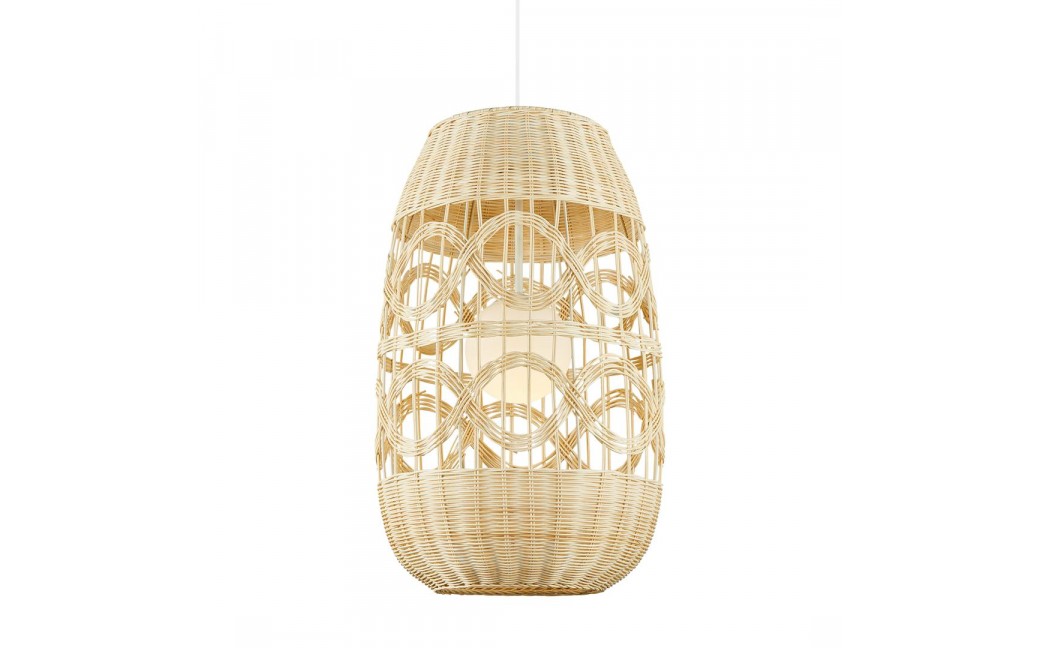 Milagro Lampa wisząca ARONA NATURAL 1xE14 fi 400 ML0353